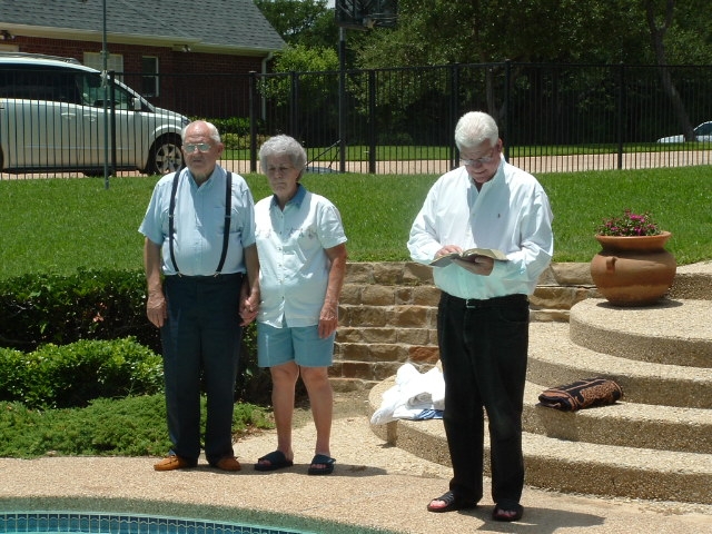 GETTING READY TO BE BAPTIZED TOGETHER